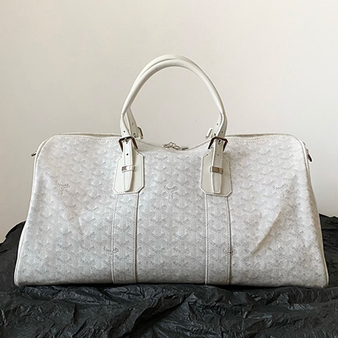 goyard boston 45 multi‑purpose duffle travel hand bag
